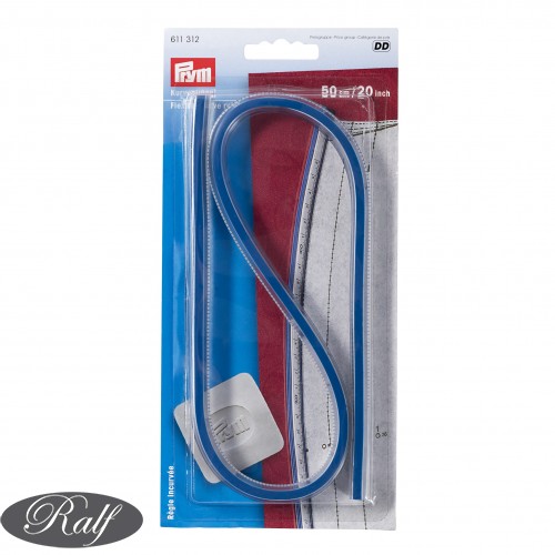 Centimetru pentru linii curbe, marime 50 cm - Prym 611312